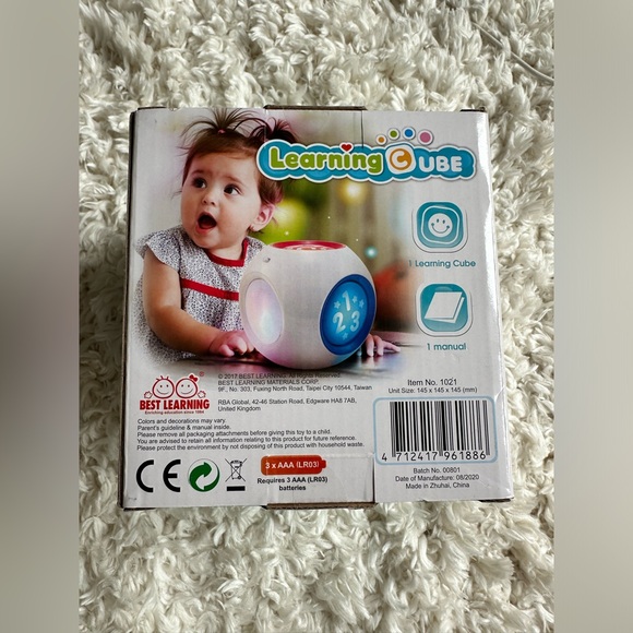 (NIB) Best Learning Cube - Educational Baby Toy - Picture 3 of 4